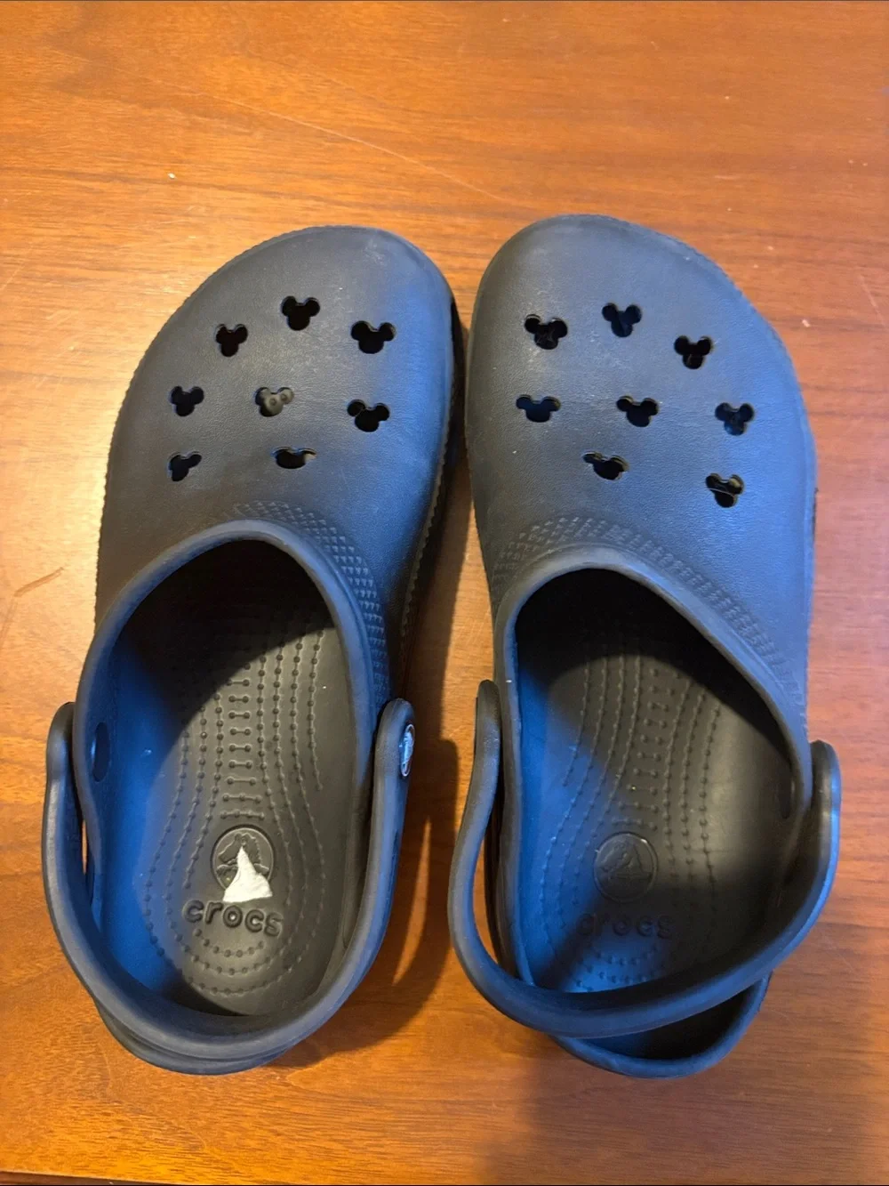 CROCS Kids Classic Clog in Navy
